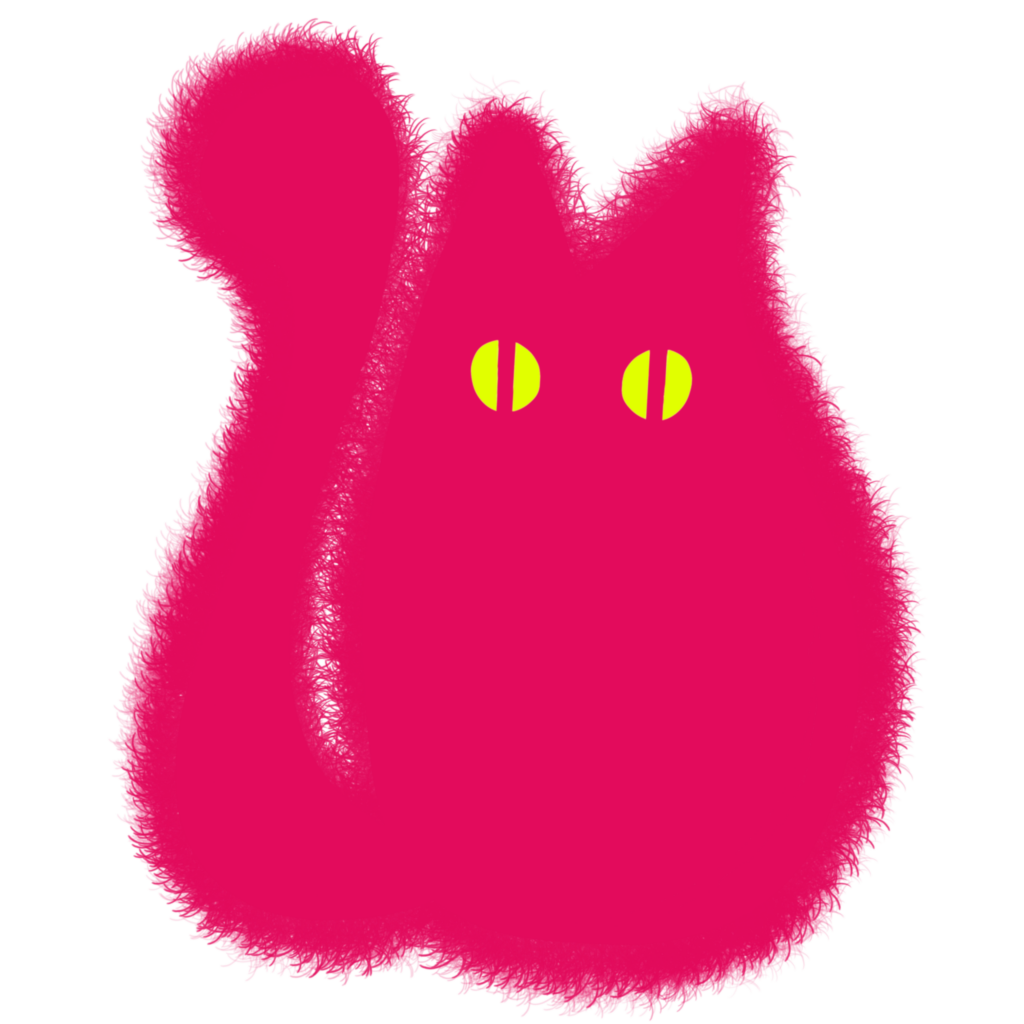 Minette, le chat fluffy d'Alice Vardel